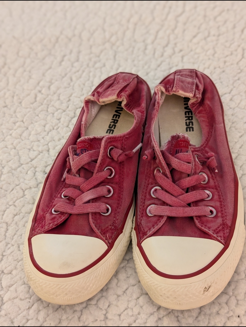 Great Condition: Converse Check Taylor All Star Shoreline Women 8